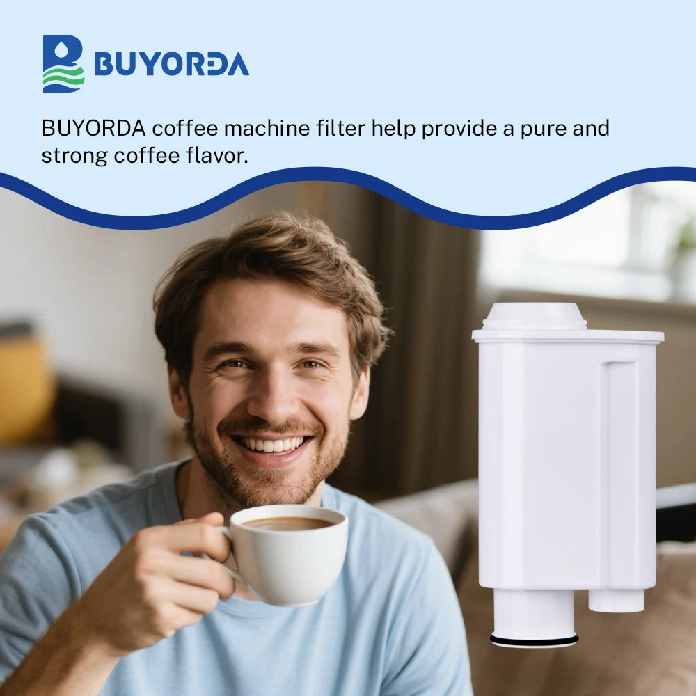 Coffee Water Filter Compatible with Brita Intenza, Bosch, Gaggia, Mavea Intenza 1001711, Compatible with Philips Saeco 6 Pack
