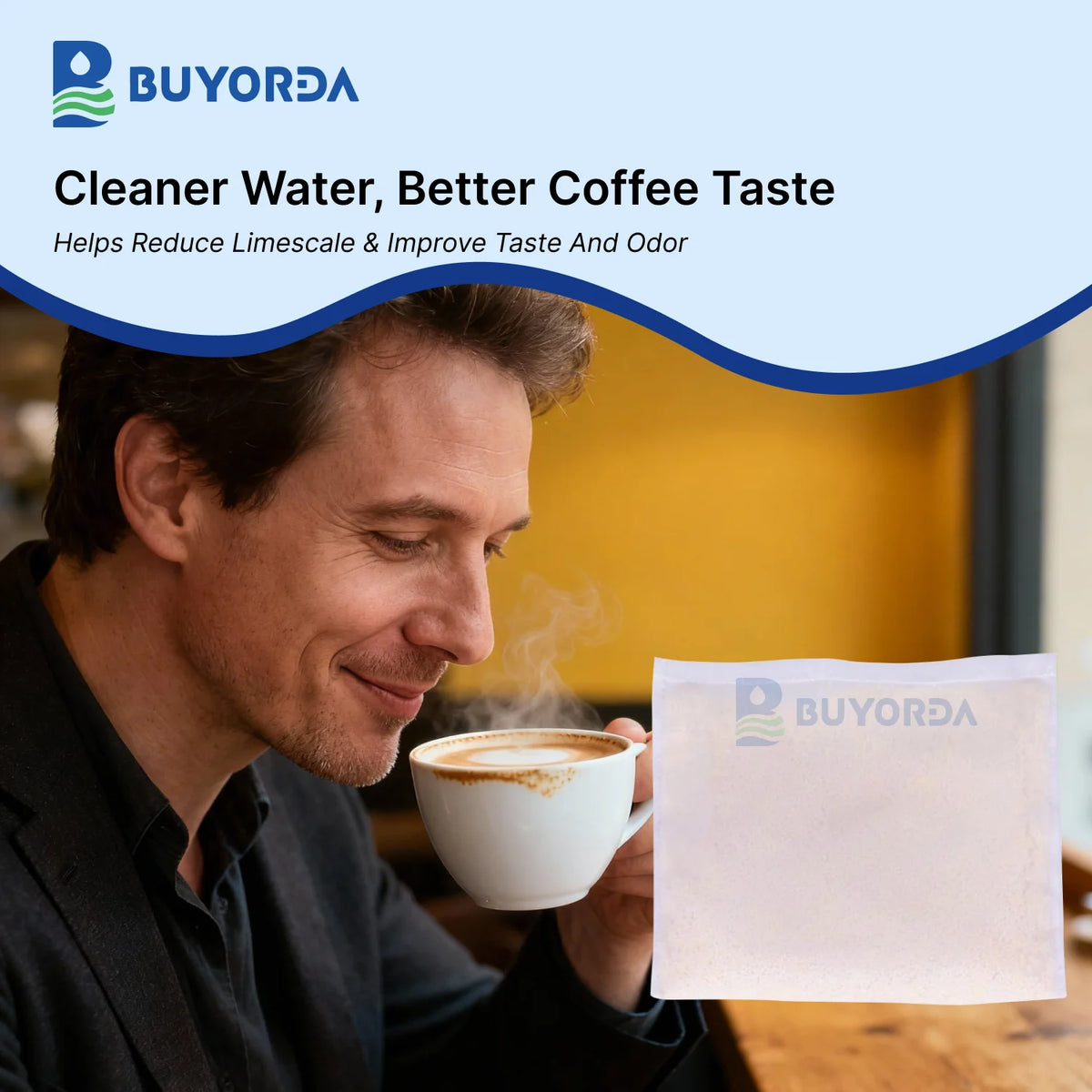 Espresso Machine Water Filter Pouch 6 Pack In Water Tank Descaler Bags For Tap Water Limescale Control Easy Rinse And Drop In