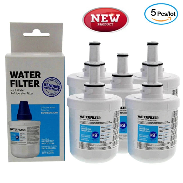 Replacement Refrigerator Water Filter Compatible with Samsung DA29-00003G / DA29-00003B / DA29-00003A / HAFCU1