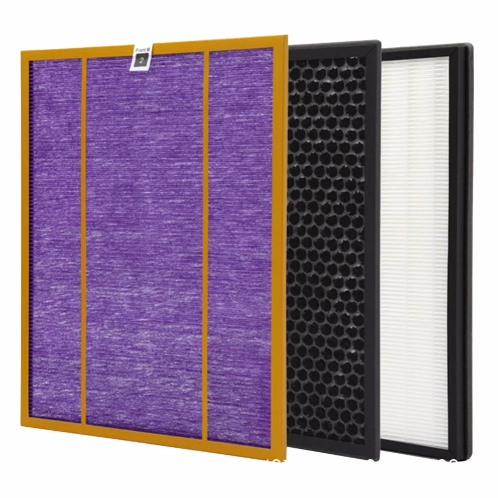 3PCS/lot AC4141 AC4143 AC4144 Filter Kit Compatible with Philips AC4072 AC4074 AC4083 AC4084 AC4085 AC4086 AC4014 ACP073 Air Purifier Parts