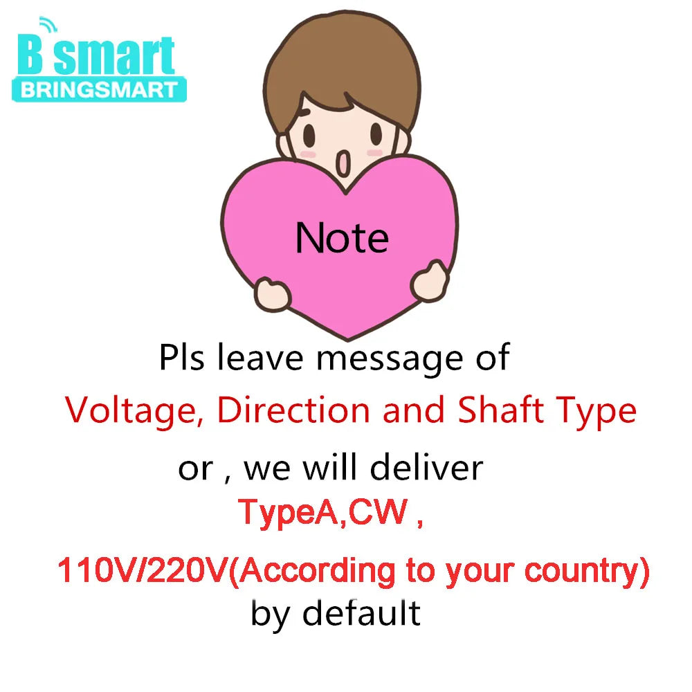 BringSmart 5-24v 110v 220v Low Speed 1.4-60rpm Craft Rotate Exhibition Fan Microwave Oven Gear AC Synchronous Motor For DIY Part