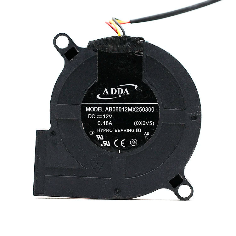 Compatible with BenQ MX703 Projector Blower Fan AB06012MX250300 60x60x25mm 12V 0.18A Cooling Cooler Turbo Fan
