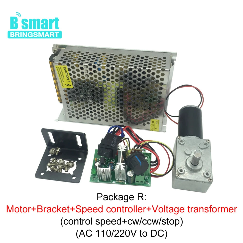 Wholesale A58SW31ZY Worm Gear Motor 24v 7-470r/min 12v volt Dc Micro Customized Motor High Torque Robot Electric Motor D Shaft