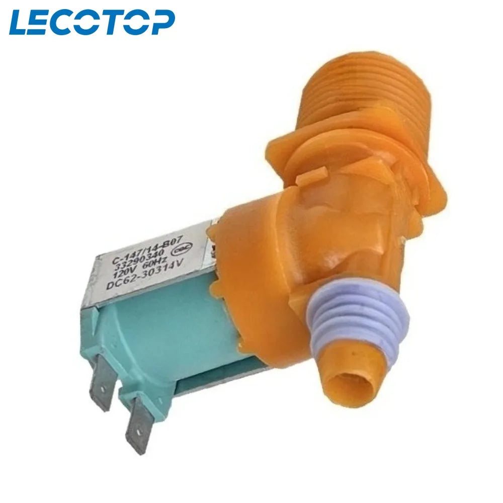 DC62-30314V C-147/14-B07 Electric Water Inlet Solenoid Valve Compatible with Samsung Washing Machine Washer Replacement Parts