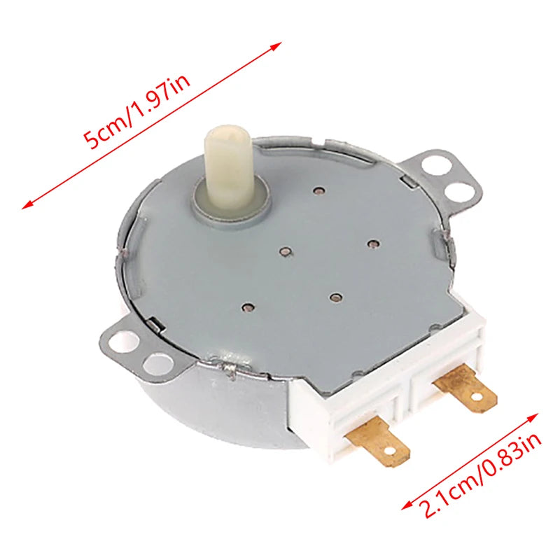 MDS-4A 220V Microwave Turntable Motor – Replacement Synchronous Tray Motor with Coupling
