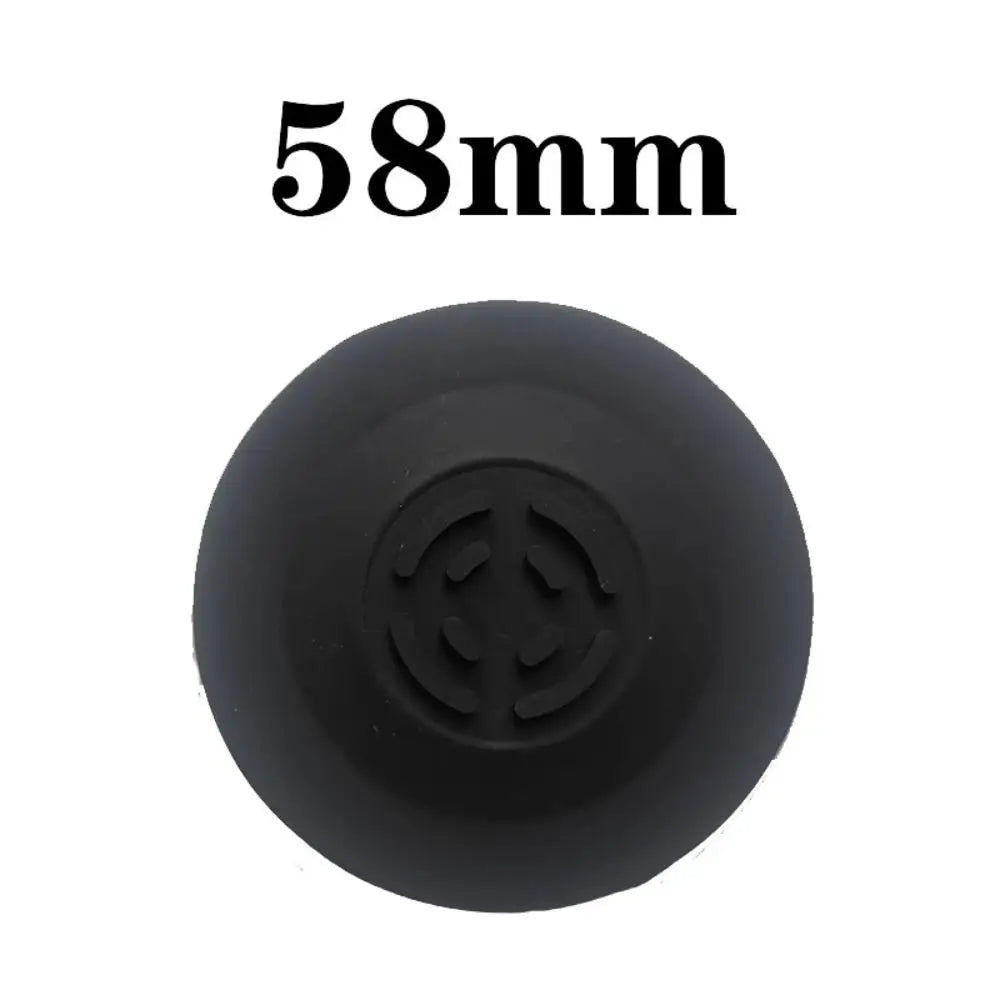 Silicone Coffee Machine Blind Handle 54mm 58mm with Hole Blind Filter Portable Cleaning Gasket Cleaning Pad