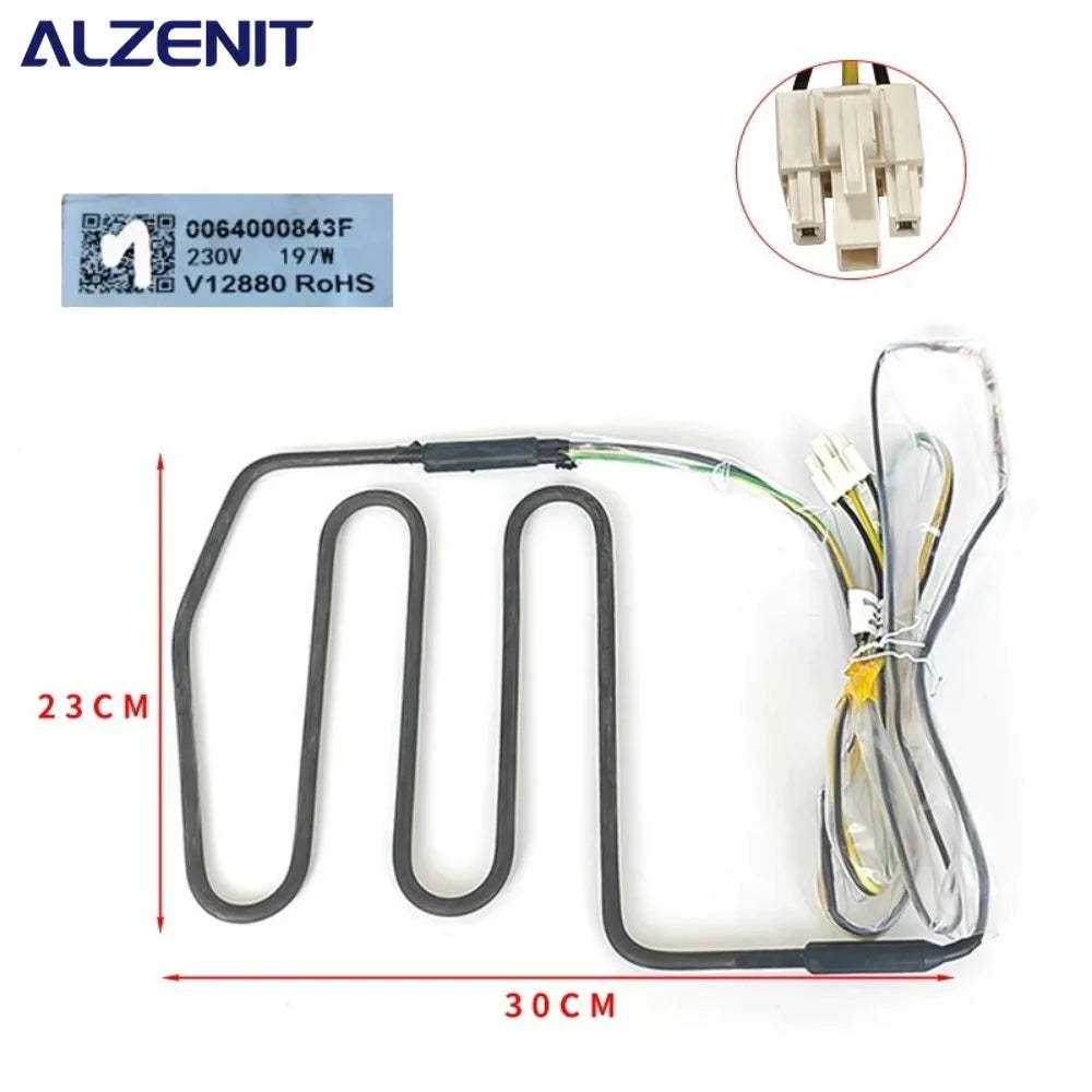 Replacement Refrigerator Defrost Heater — 230V Compatible with Haier 0064000843F