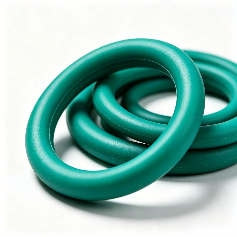 10Pcs Green FKM Fluorine Rubber O Ring CS1.78mm ID1.78-33.05mm Oil Heat Resistant Insulation Sealing Gasket O-Ring Seal