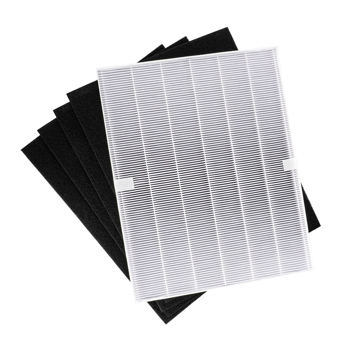For Winix Models 115115, 5300, and 6300, Air Purifier Components Include Carbon Pre-Filter and Main High-Efficiency Air Filter