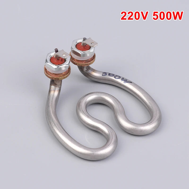 1PCS 500W/600W 220V Electric Kettle Stainless Steel Heating Element Horseshoe Water Electric Heat Tube For Coffeemaker