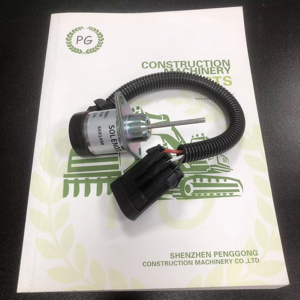 For 12V Fuel Shutoff Solenoid 6691498 Fit 325 328 329 331 334 335 337 341 425 428 Machinery