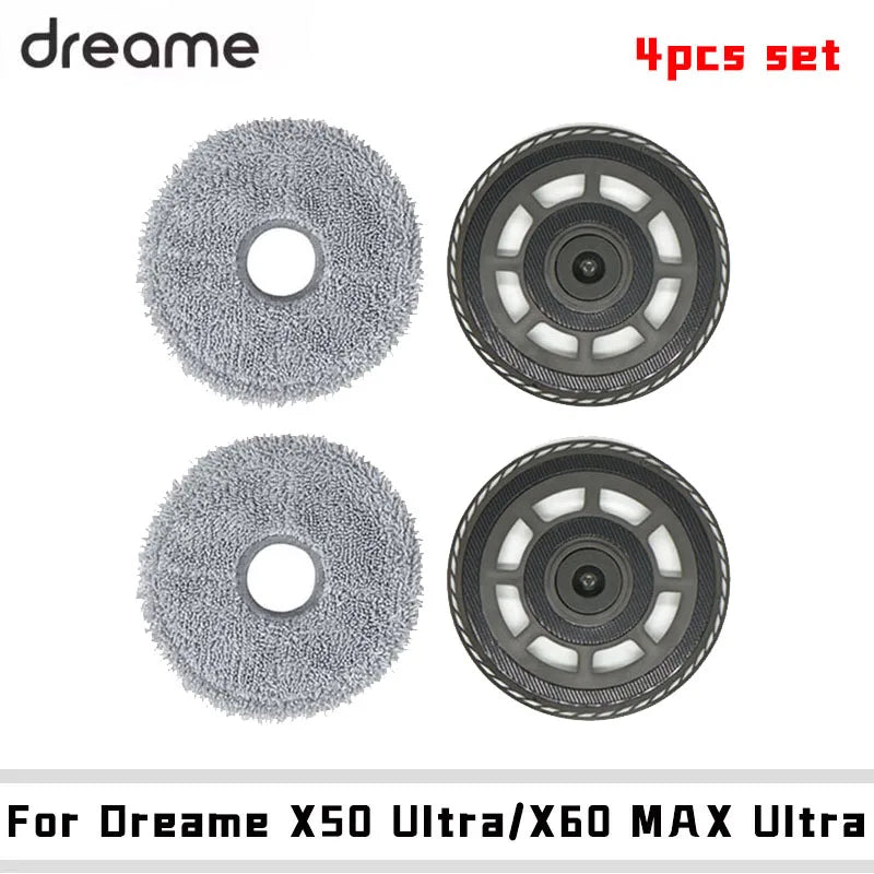 Mop Pad Holder For Dreame X50 Ultra RLL51SE RLL53SE X60 Max Ultra RLX87DE Robot Vacuum Cleaner Mop Bracket Accessories Set