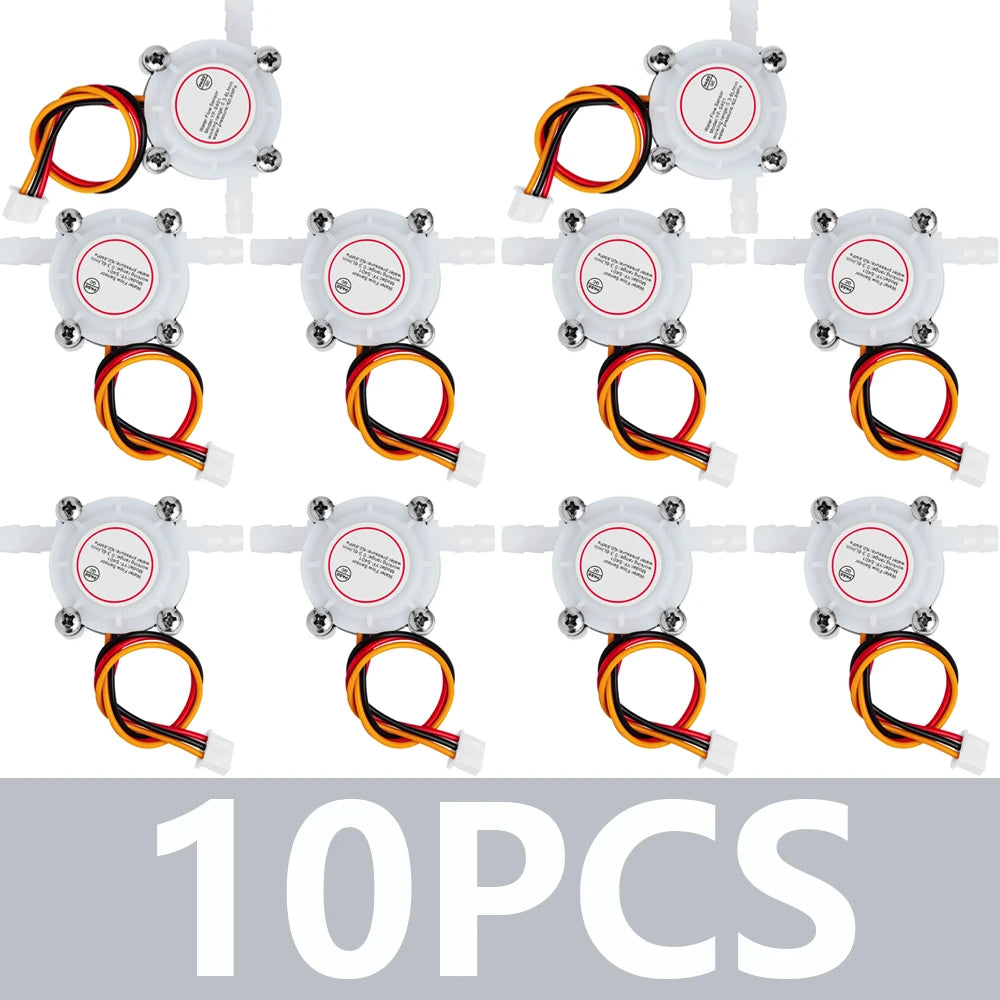 1~10PCS EGBO Hot Water Coffee Flow Sensor Switch Meter Flowmeter Counter 0.3-6L/min YF-S401 YFS401