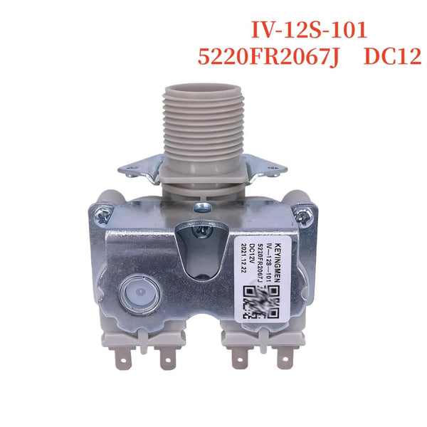 Compatible with LG washing machine water inlet DC12V double-head water inlet solenoid valve 5220FR2067J