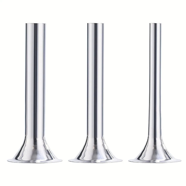 Stainless Steel Sausage Stuffer Tubes for Meat Grinder,Sausage Stuffer Attachment for KitchenAid Stand Mixer