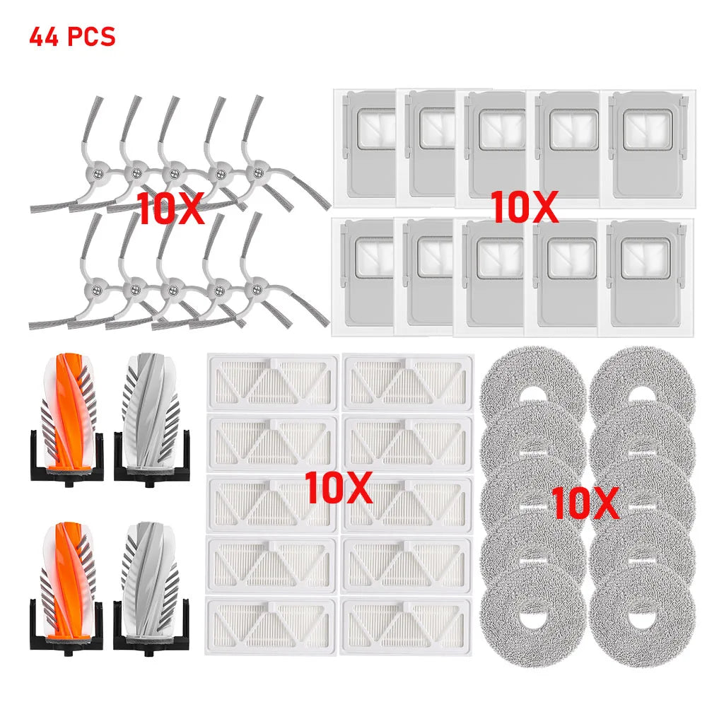 Vacuum Cleaner Part For DJI ROMO P ROMO S ROMO A Filter Mop Pad Dust Bag Roller Side Brush Cleaning Accessories Spare Part