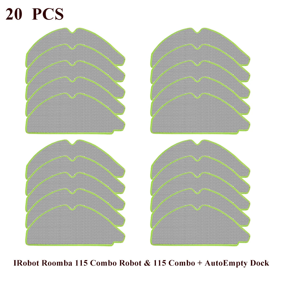 Compatible with IRobot Roomba 115 Combo/115 Combo+ Vacuum Cleaner Part Main Roller Brush Side Brush Filter Mop Pad Dust Bag Accessories
