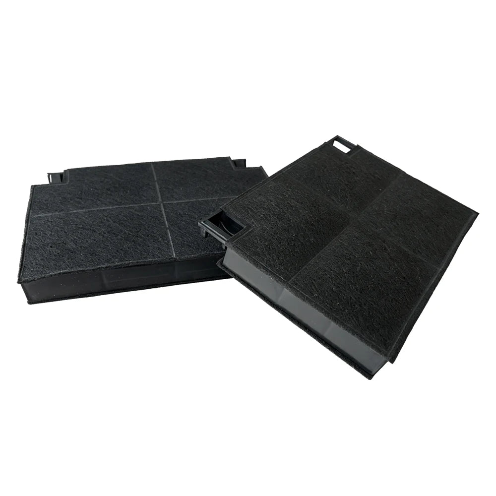 2Pcs Cooker Hood Activated Carbon Filter Replacement, Range Hood Charcoal Filter Insert 193×137×21mm