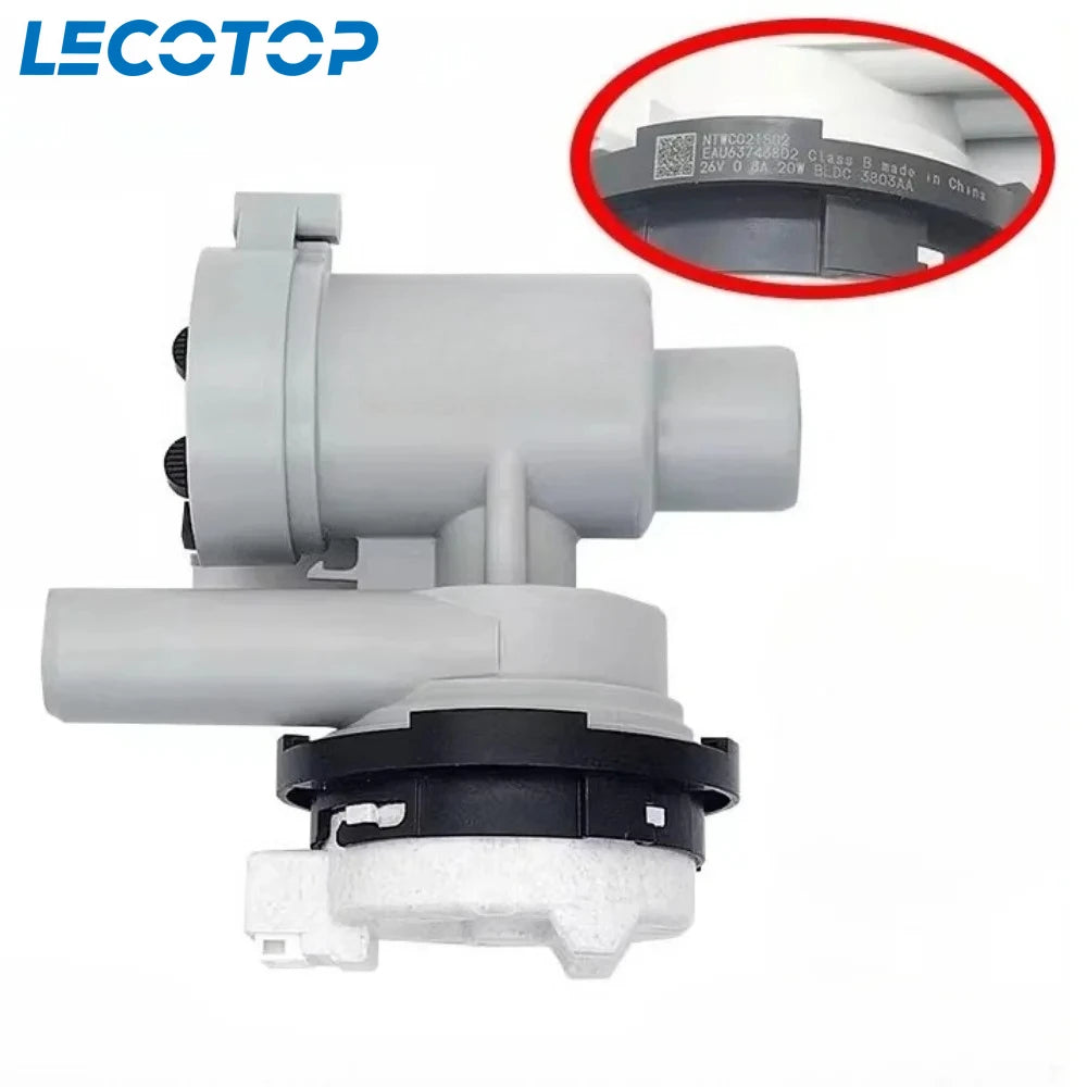 AHA75693501 EAU63743802/EAU63743805 Drain Pump Assembly For Washing Machine Drainage Motor Washer Parts