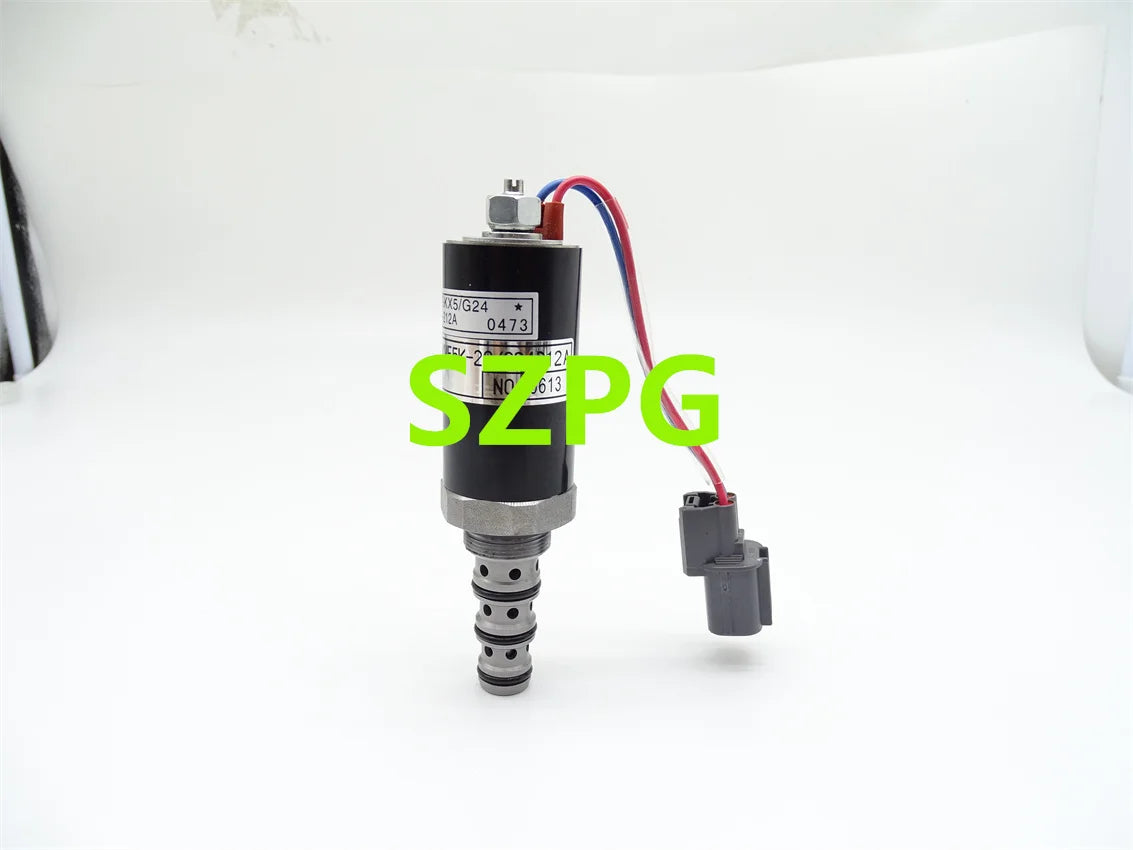 For Excavator Solenoid Valve Kobelco SK100-2 SK120-2 SK220-2 Proportional Solenoid Valve KWE5K-20-G24D12A-KY-T