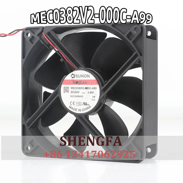 SUNON MEC0382V2-000C-A99 24V 5.4W 12038 120X120X38MM 12CM Frequency Converter Fan