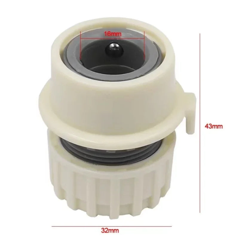 Wash Machine Water Pipe Faucet Connector Garden Hose Quick Adapter Fittings Gardening Car Washing Watering Tool