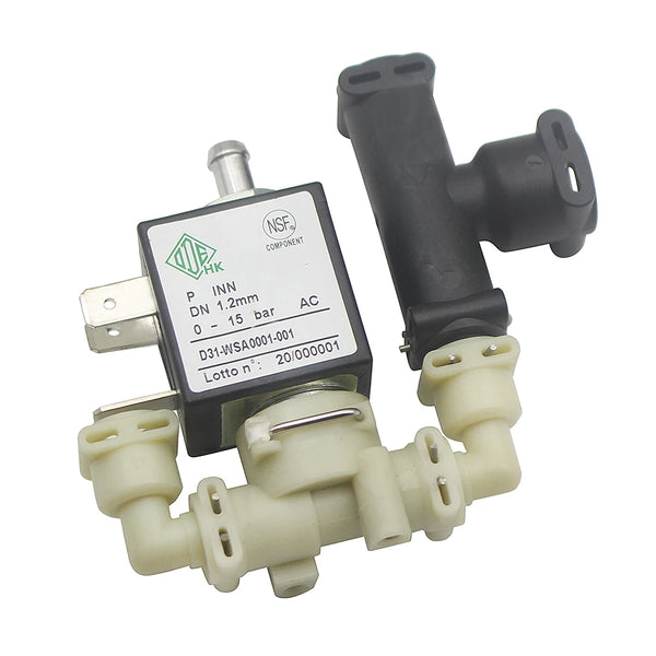 3/2 Way NC Direct Acting Solenoid Valve AC230V 50Hz 15bar 1.2mm Plastic for Coffee Machine “Replacement for ODE