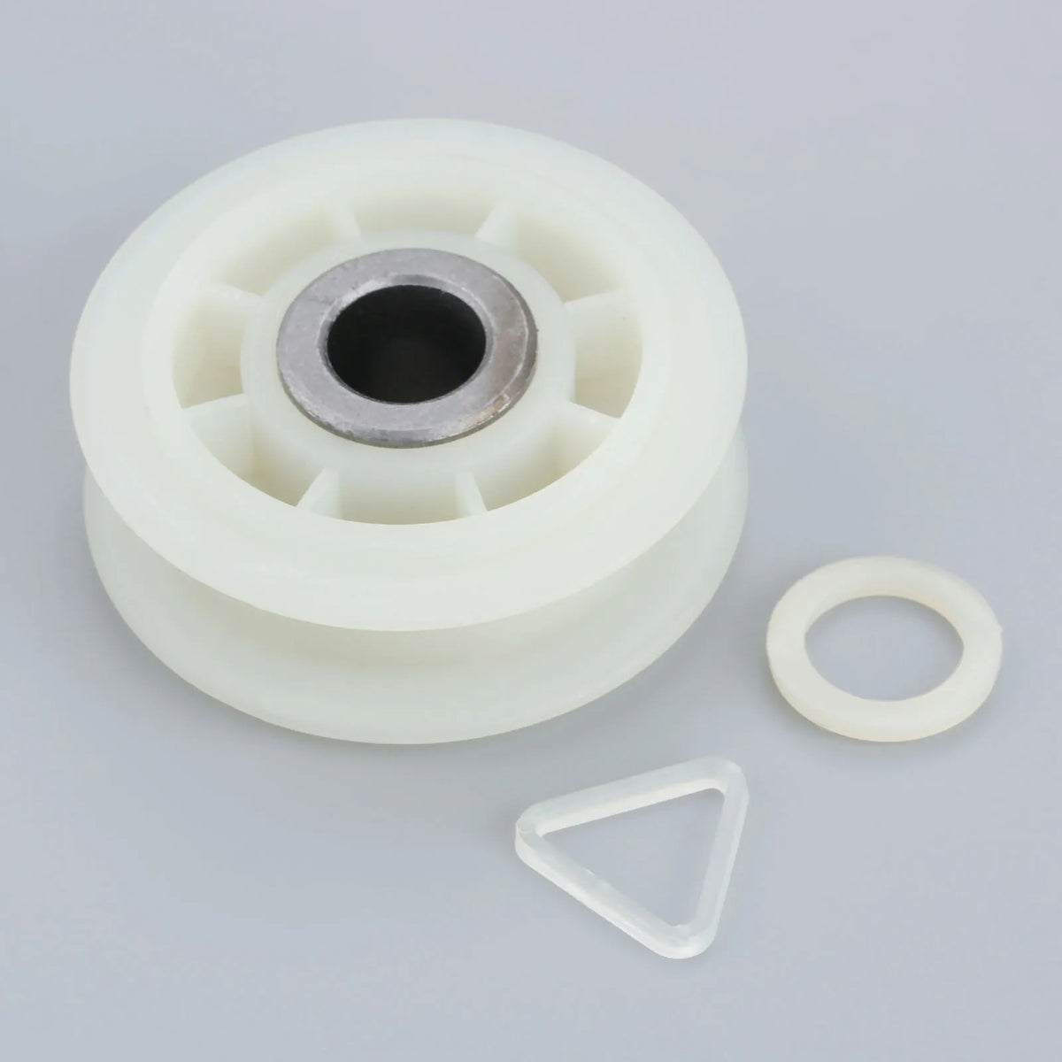 2 Sets Dryer Idler Pulley Roller Wheel 279640 Compatible with Whirlpool,Sears Replaces 279640VP, 3388672 AP3094197, ER279640, W10468057