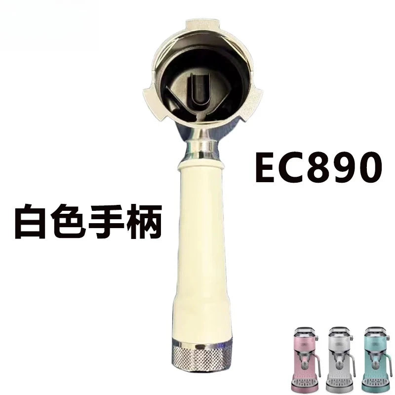 For Delonghi semi-automatic coffee machine EC890 single and double powder bowl water handle accessories