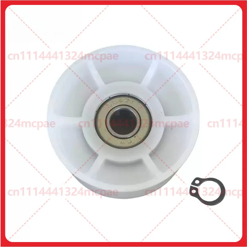 Compatible with Bosch Siemens Tumble Dryer Belt Tensioner Pulley Motor Idler Wheel Plastic Roller 00632045 Replacement