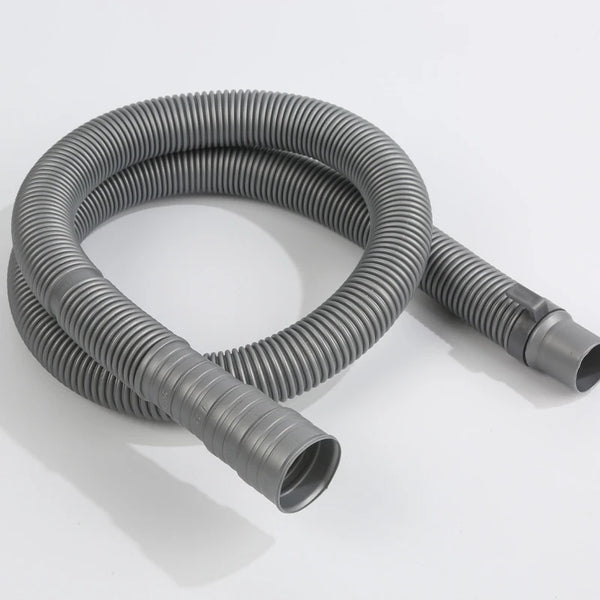 Generic Washer Washing Machine Waste Water Drain Hose Pipe 4Ft Gray