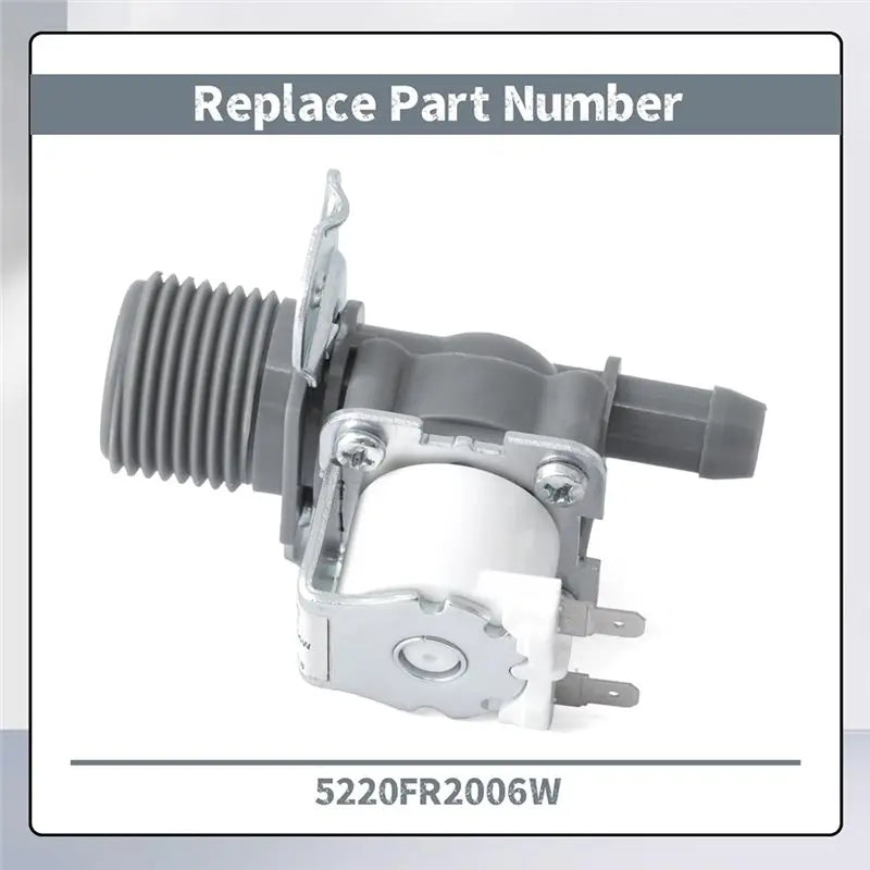 Cleaner Parts Water Inlet Valve Replacement Part 5220FR2006W Compatible with LG Washer Dryer Machine