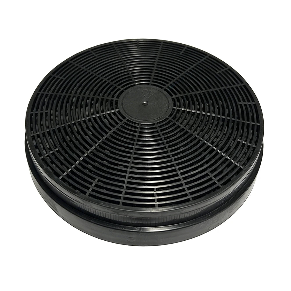 1 Pack Round Cooker Hood Carbon Filter 175×35mm Activated Charcoal Filter Kitchen Range Hood Replacement Odor Absorb Filter