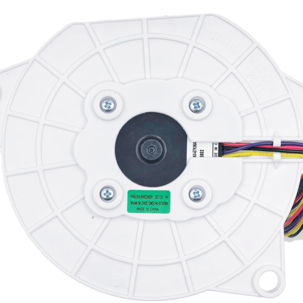 Replacement Refrigerator Fan Motor — DC12V — Z40E12MS1A0-57K06A / EAU64824805 Reference