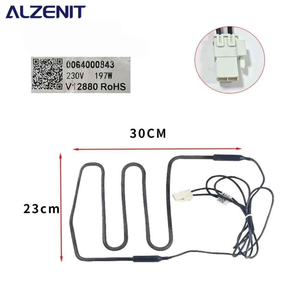 Replacement Refrigerator Defrost Heater — 230V Compatible with Haier 0064000843