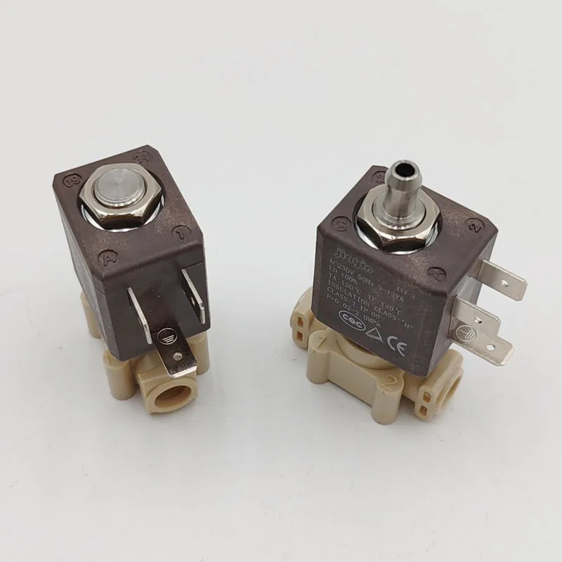 230V Two/Three-way Solenoid Control Valves & High-temperature Resistant Steam Valves for Espresso Machine Accessories
