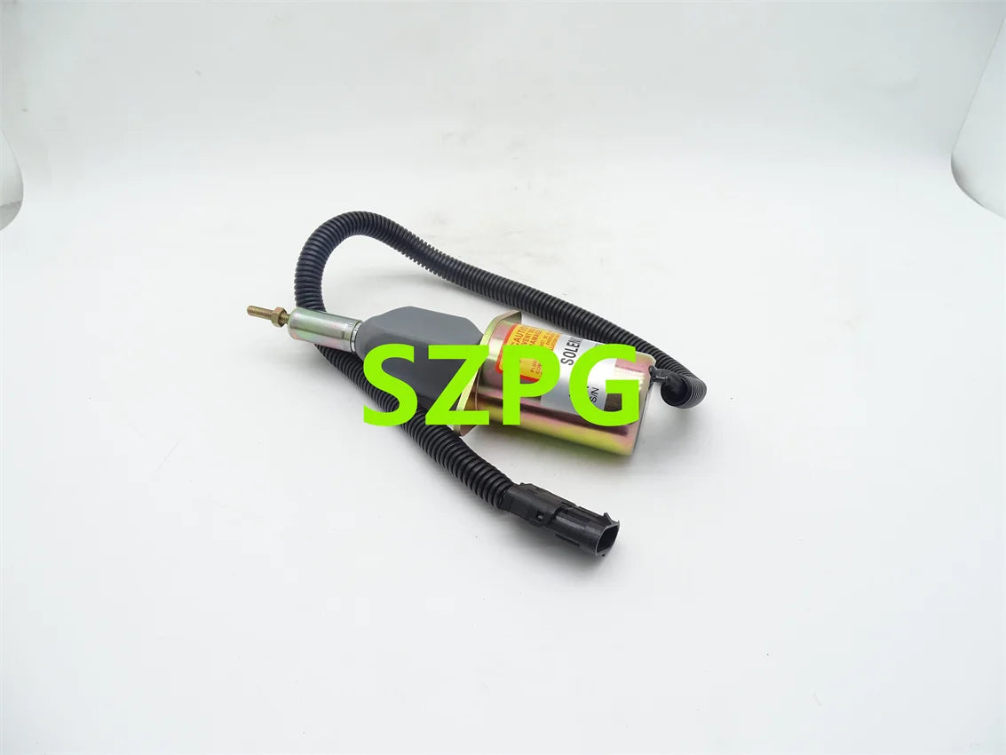 For 24V Fuel Shut Off Solenoid 3932320 Compatible with Cummins Engine 6BT 4BT 5.9L