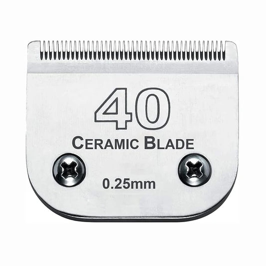 #40 Replacement Clipper Blade Compatible with Andis / Wahl / Oster Clippers