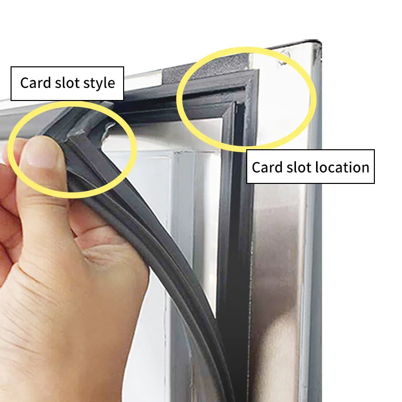 Refrigerator Door Seal — 4m — Rubber Magnetic — Custom Size