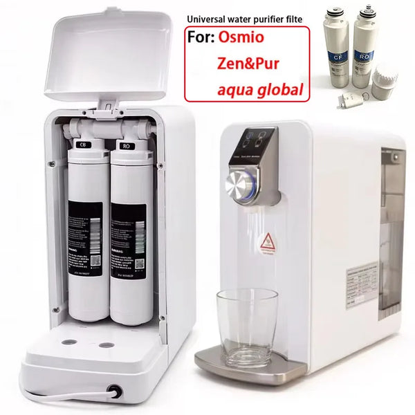 Water Purifier Filter Element,For Osmio Zero Reverse Osmosis Replacement Filter Parts, Compatible Zen&Pur and Aqua Global Filter