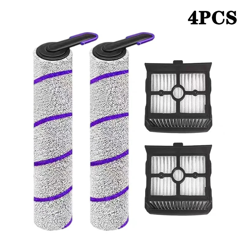 For Rowenta X-Clean 10 Vacuum Mop Accessories Roller Brush Hepa Filter Replacement Parts