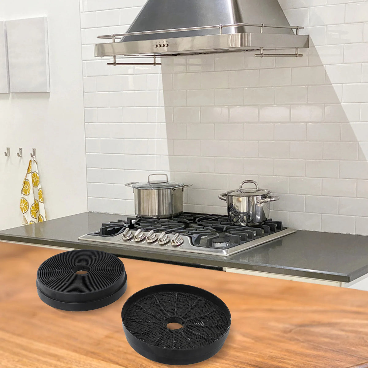 Home Appliances Range Hood Filters Reliable Filters 175mm X 175mm X 35mm Black Filters Compatible Replacement