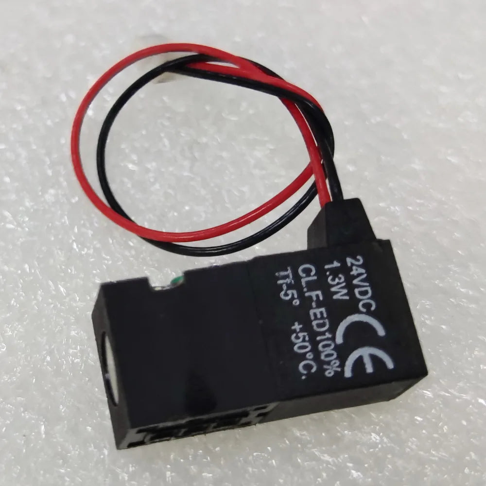 24V DC 1.3W Solenoid Valve Accessory For Sock Machine