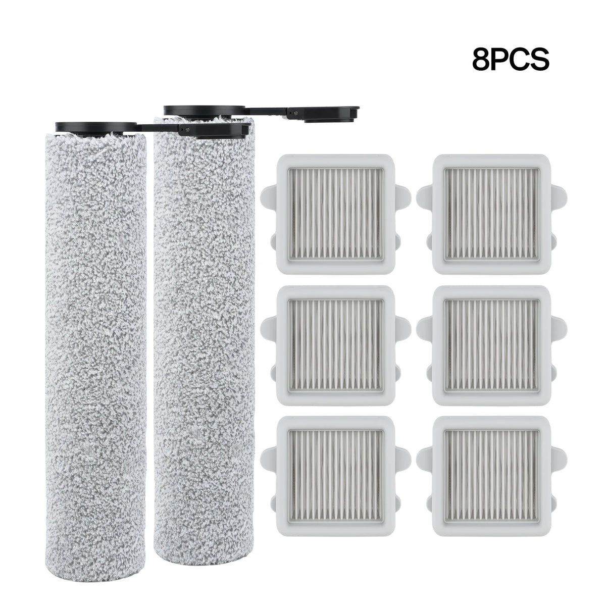 Compatible with Roborock F25 /F25 ACE /F25 Combo /F25 ALT/F25 LT/RT/GT/XT/BX Brush Roll Filter Wet Dry Vacuum Cleaner Replacement Parts