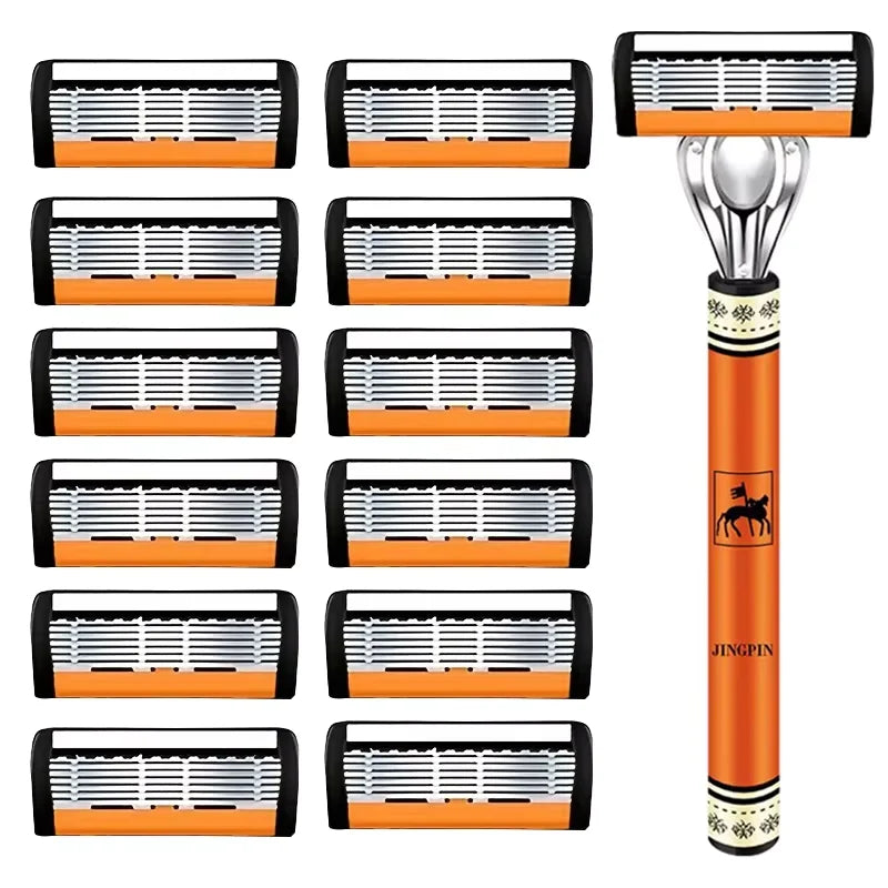 Six-Layer Manual Razor Set