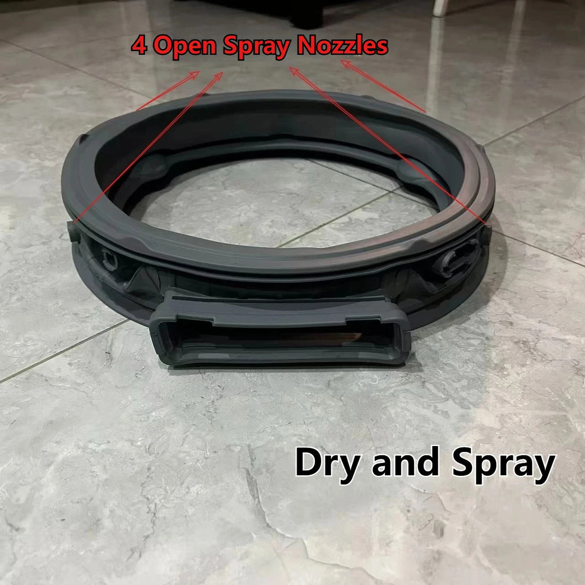 Compatible with LG Washing Machine Door Seal Ring Sealing Rubber MDS666516 Washer Parts