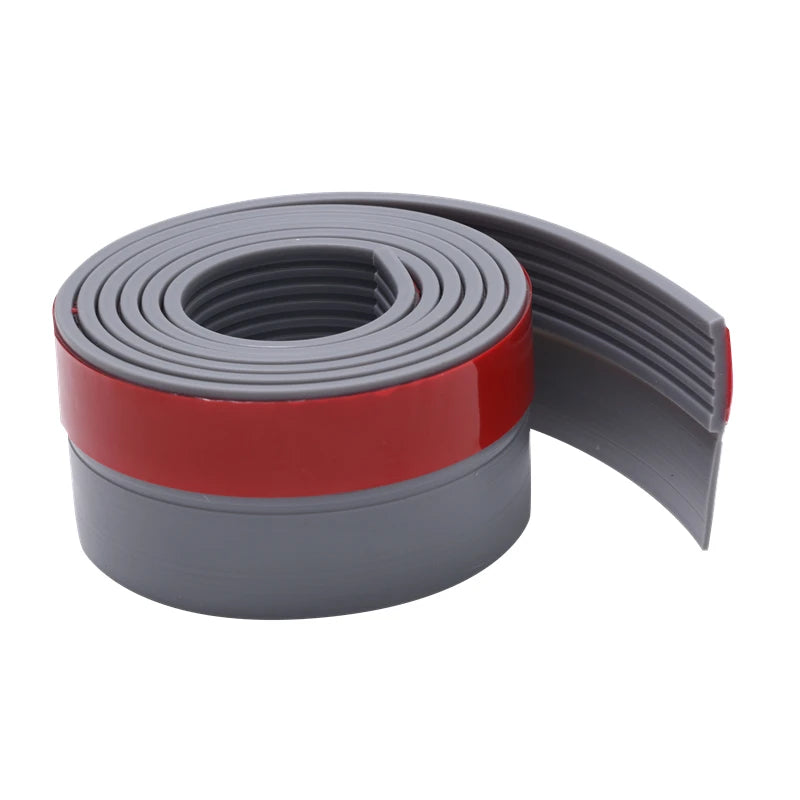 Door Bottom Seal Strip Self-Adhesive Silicone Weather Stripping Under Door Draft Stopper Windproof Soundproof Dustproof Gap Seal