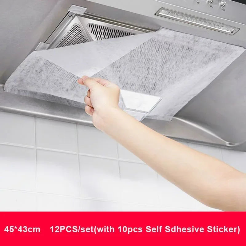 Kitchen Range Hood Oil-proof Oil-absorbing Paper Filter Disposable Side Suction Oil-absorbing Cotton