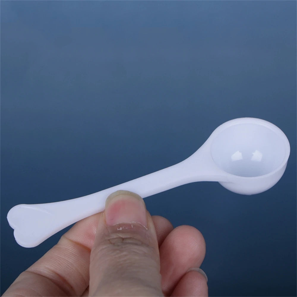 300pcs 1g/3g/5g Measuring Spoon Plastic Powder Milk Coffee Scoop Teaspoon Baking Gadgets Kitchen Accessories