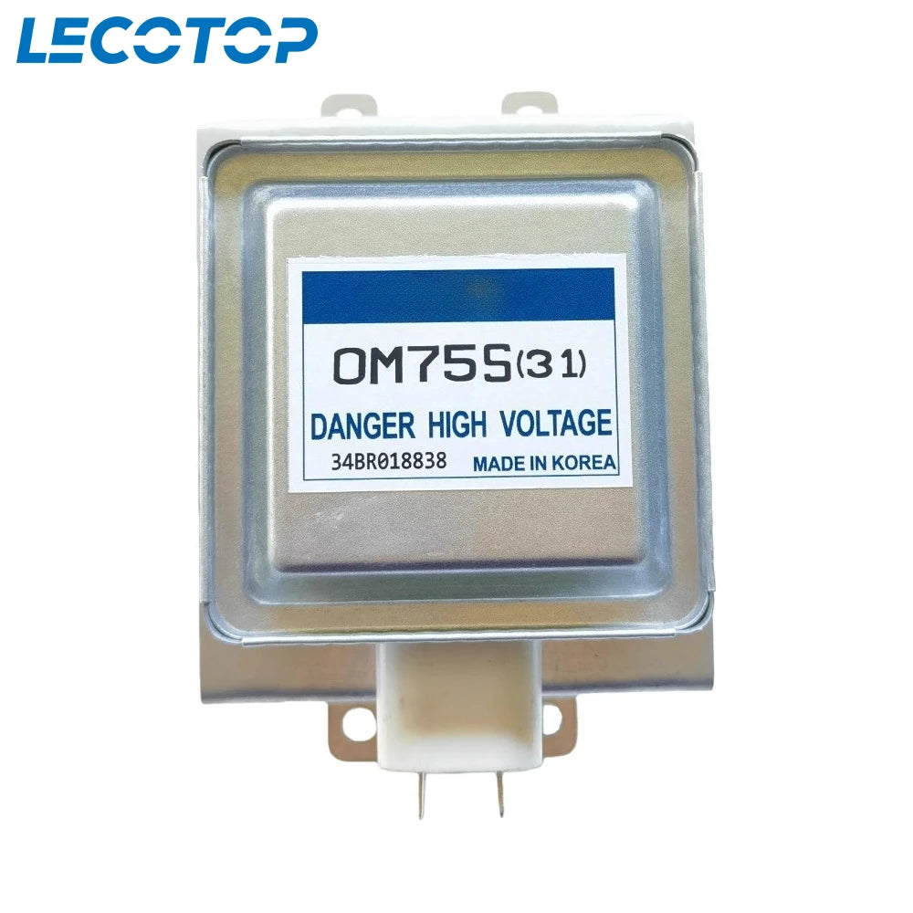 OM75S(31) Air-Cooled Magnetron For Samsung Microwave Oven OM75S Industrial Microwave Generator Replacement Parts